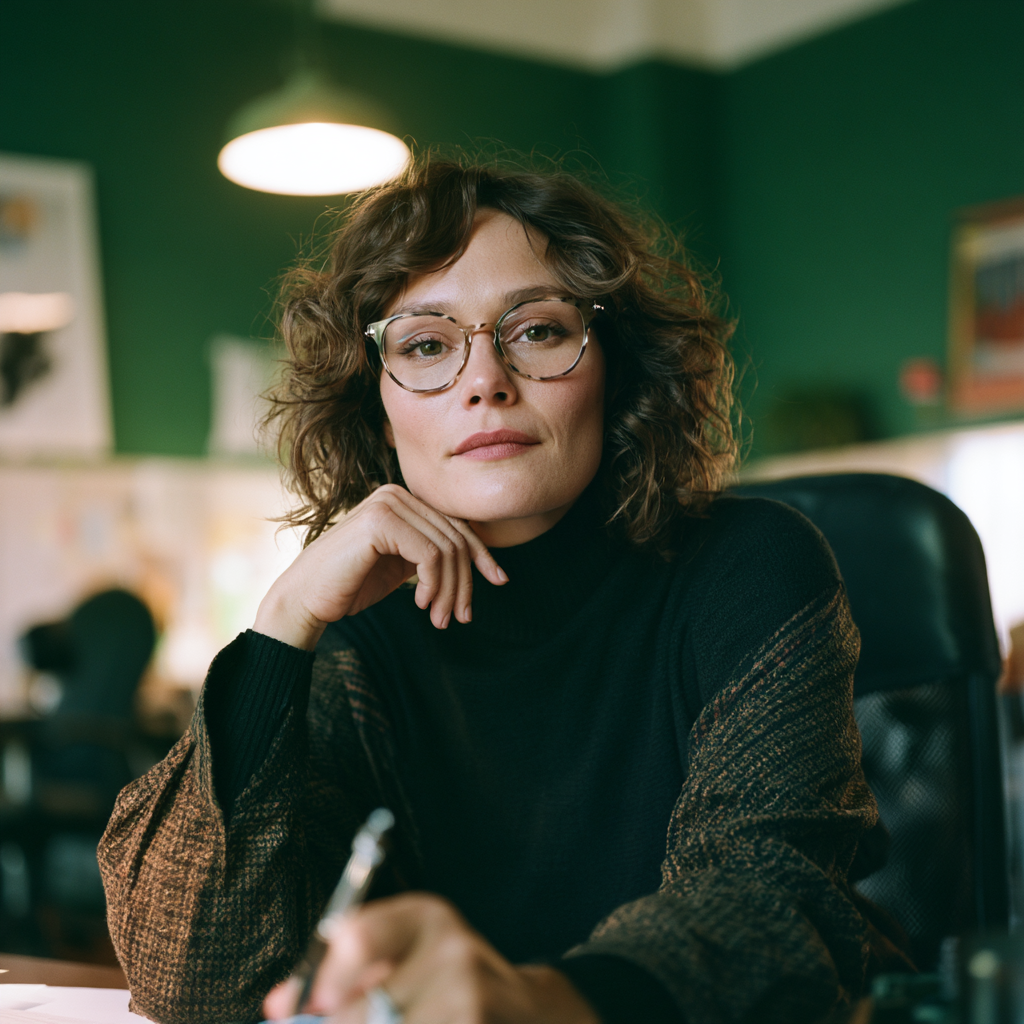 aedyn3407_a_woman_with_brown_hair_and_glasses_looks_longingly_t_31cce9bd-02a4-48ec-b474-a5ad656b0065